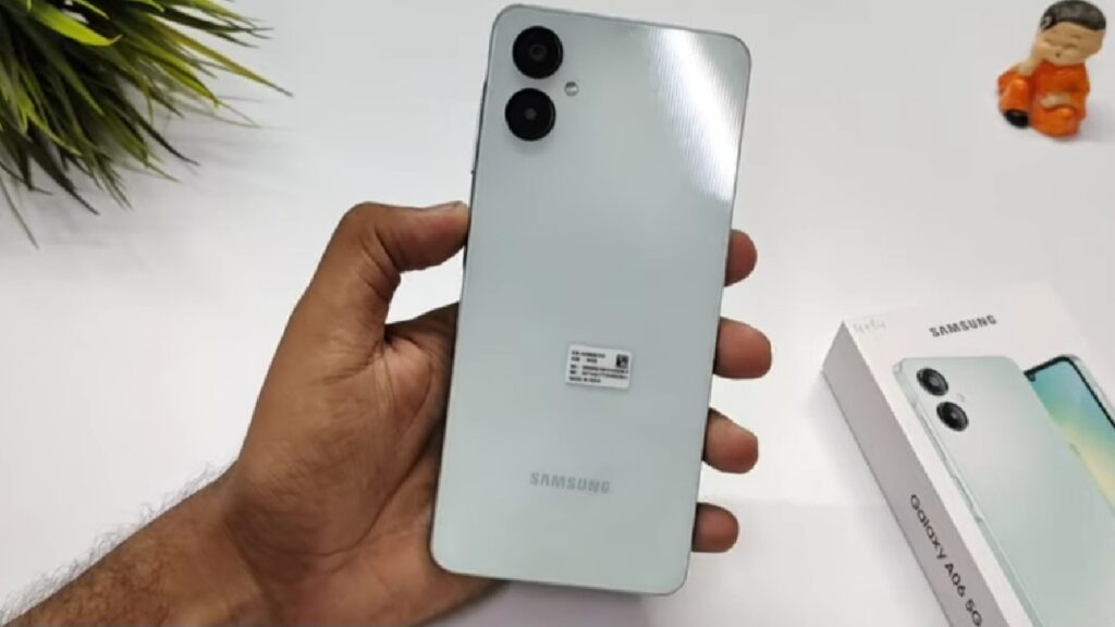 Samsung Galaxy A06 5G Review Design 