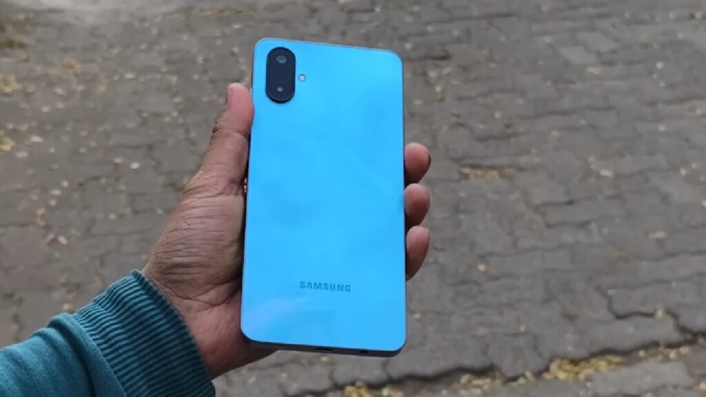 Samsung Galaxy f06 5g Design & Build Quality 