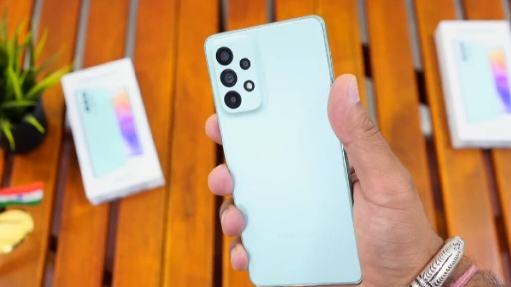 Samsung Galaxy A73 5G Design & Build Quality 