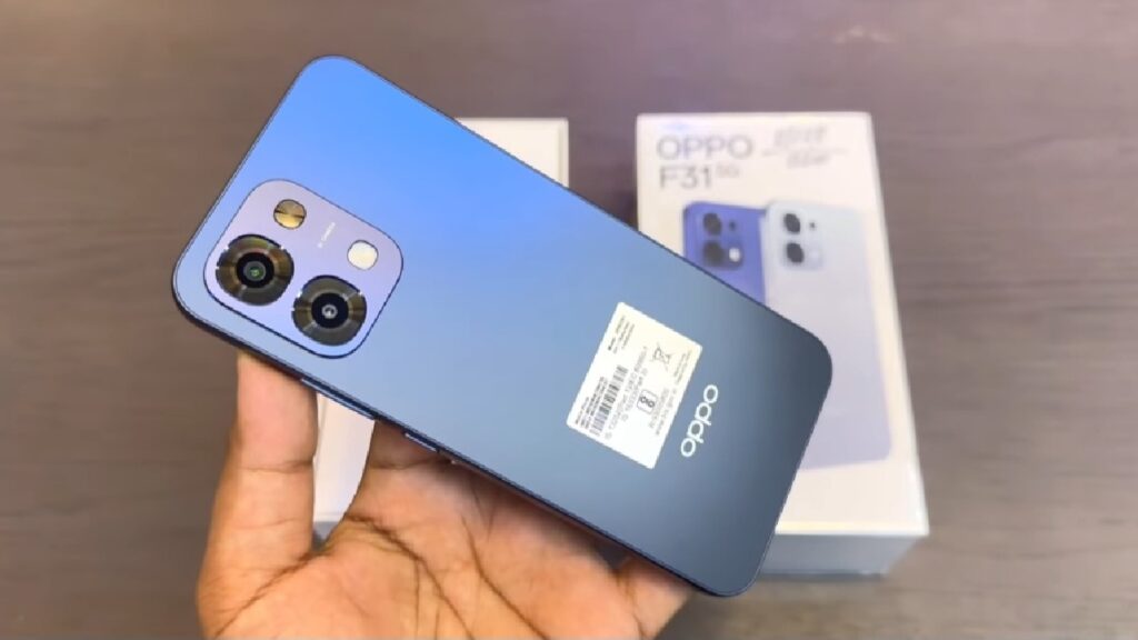 Oppo F31 5G Camera Setup 