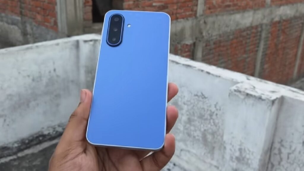 Samsung Galaxy F17 5G Back panel Design 