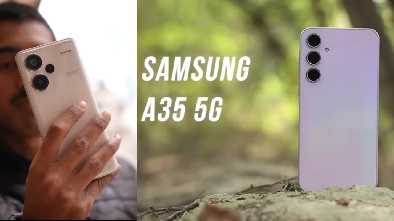 Samsung Galaxy A35 5G Vs Redmi Note 13 pro 5G